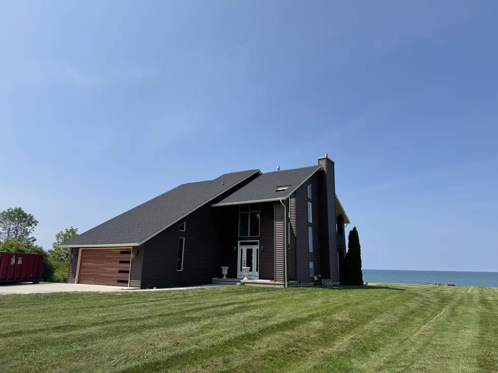 Lap siding and trim on a Western New York home