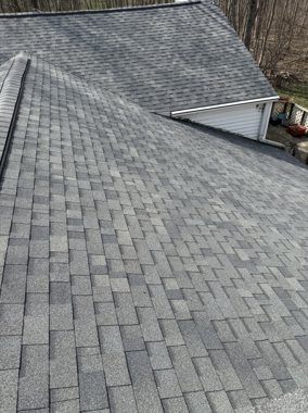 Gray architectural shingle roof &mdash; TNE Roofing & Siding