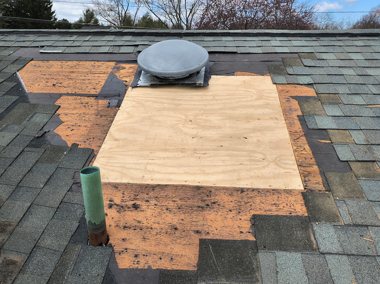 Finished asphalt shingle roof &mdash; TNE Roofing & Siding